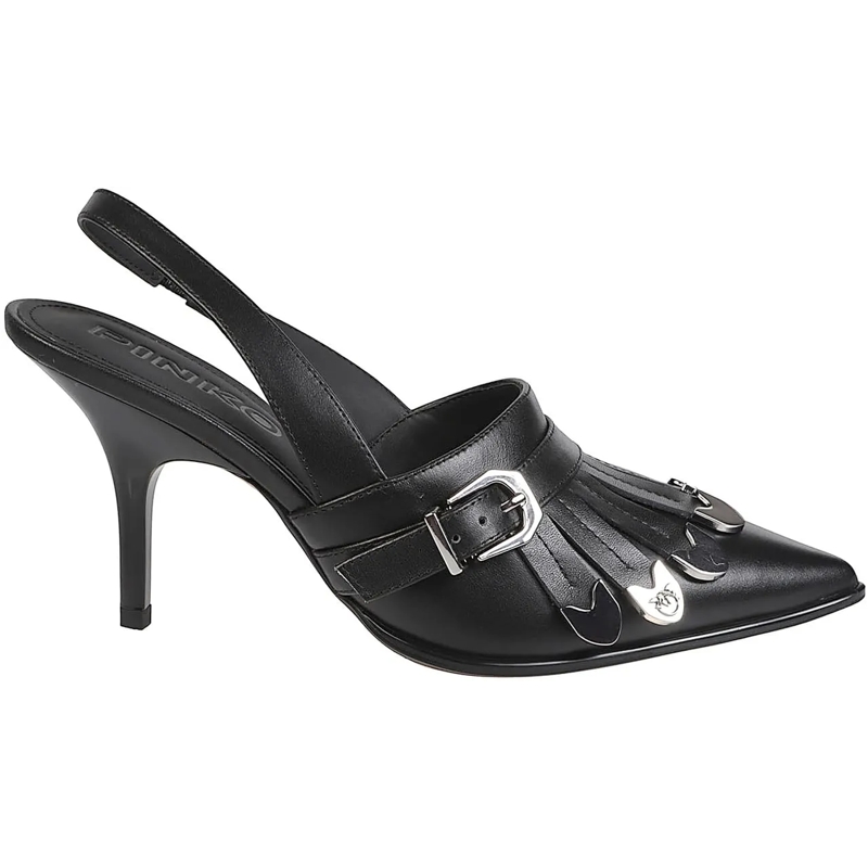 Pinko Pumps Lady 04 Slingback Black schwarz