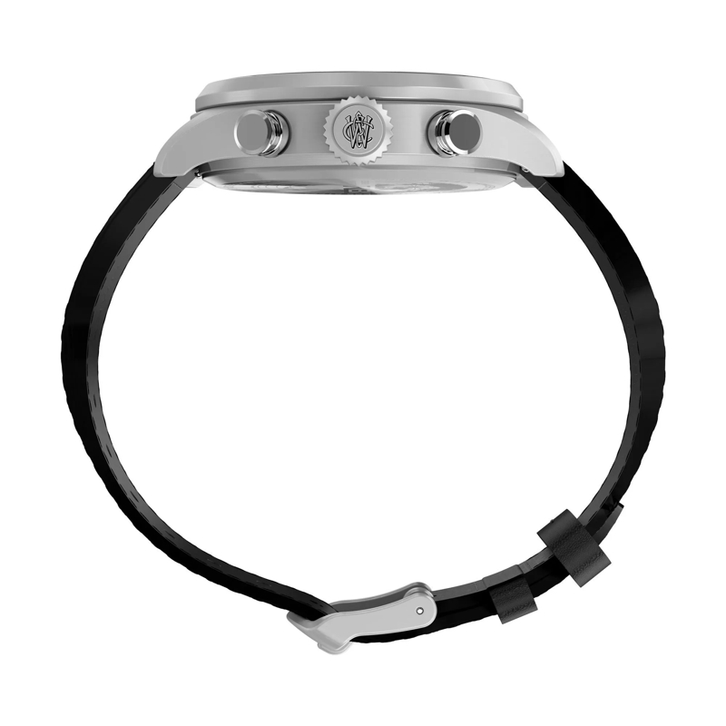 Timex Quarzuhr Quarz-Analoguhr Waterbury Ace Fly-Back Chronograph schwarz(Image 2)