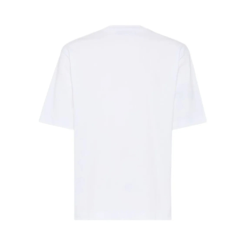 Dsquared2 T-shirt White Graphic Print Short-Sleeve Crew Neck T-Shirt White