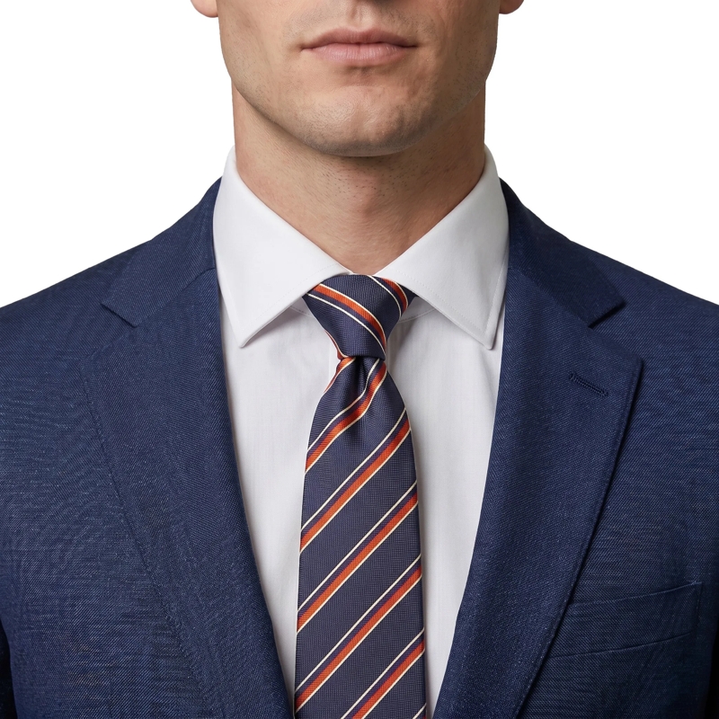 Valentino Garavani  Krawatte aus Seide dunkelblau(Image 2)
