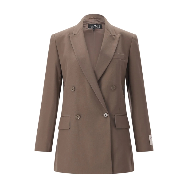 MM6 Maison Margiela Blazer Oversized Blazer braun