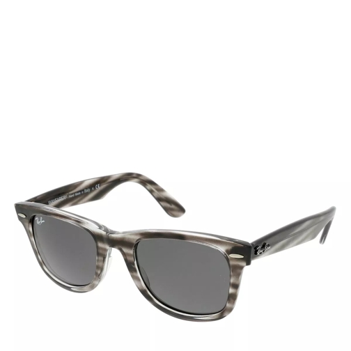 Ray-Ban Unisex Sunglasses Icons 0RB4340 Stripped Grey Havana Sonnenbrille