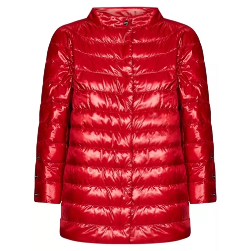 Herno Red Down Jacket Red Piumini