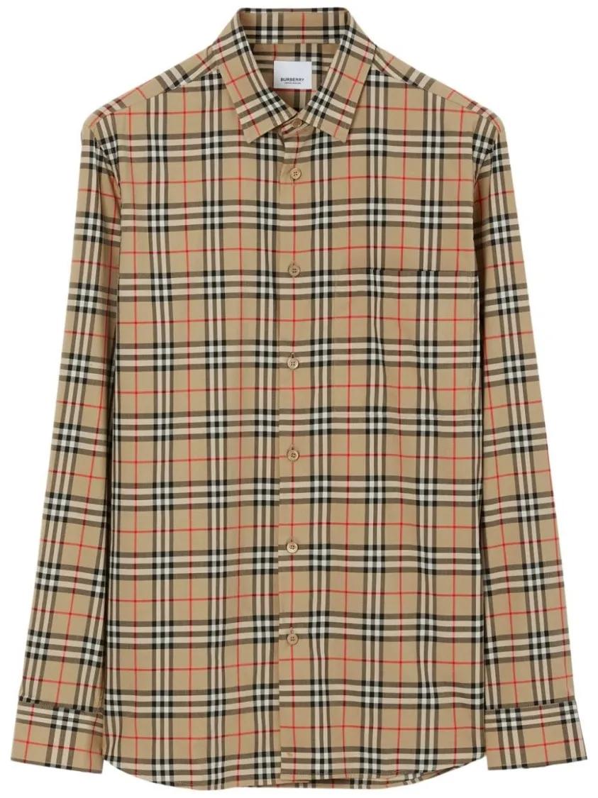 Burberry - Simson Shirt - Größe XL - braun