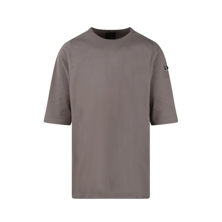 Moncler Crewneck T Shirt Grey T Shirts