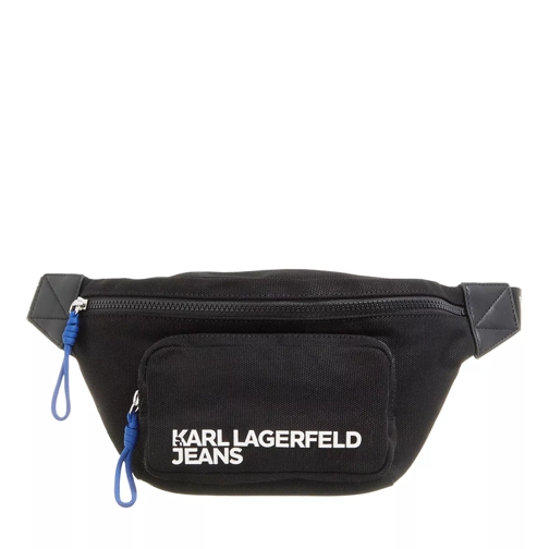 Karl Lagerfeld Utility Canvas Bumbag Black Borsa da cintura