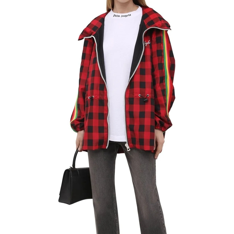 Palm Angels Doudoune Palm Angels Windbreaker Jacket rot(Image 2)