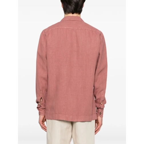 Boglioli Chemises Relaxed Fit Dark Pink Overshirt Pink (Image 5)