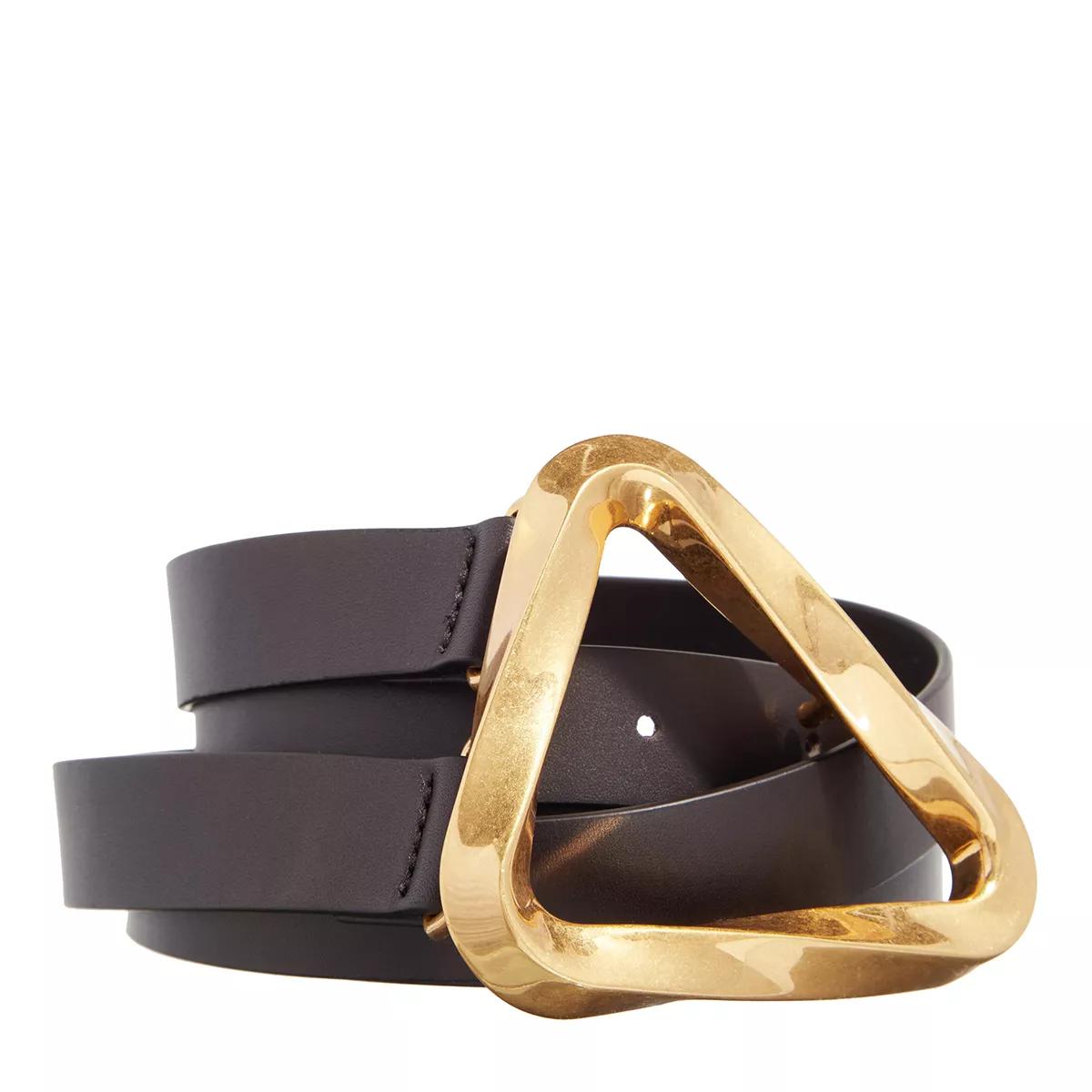 Bottega Veneta Grasp Belt Fondant Gold Waist Belt