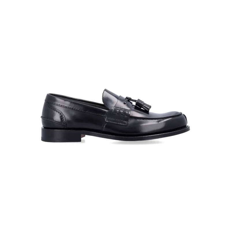 Church's Loafer Tiverton Bookbinder Leather Loafers Black