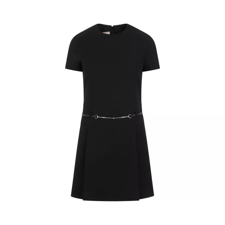 Gucci - Black Silk Dress - Größe 40 - black