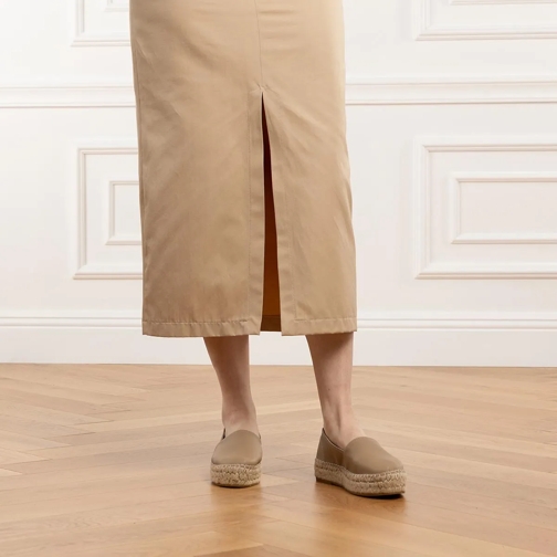 Espadrij l’originale Espadrille Classic Cuir High Taupe (Image 2)