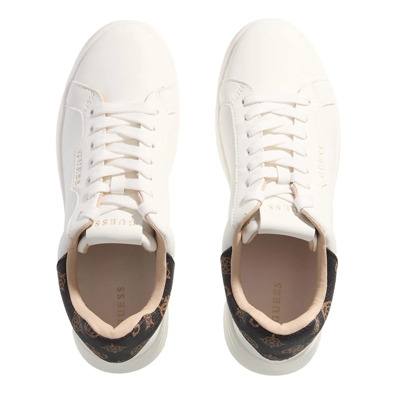 Guess Low-Top-Sneaker Winnie White Brown Ocra(Image 6)