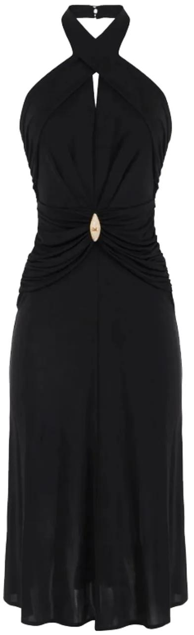 Thumbnail - Elisabetta Franchi - Dresses Black - Größe 44 - black