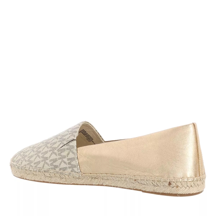 Michael Kors Kendrick Slip On Pale Gold Espadrille