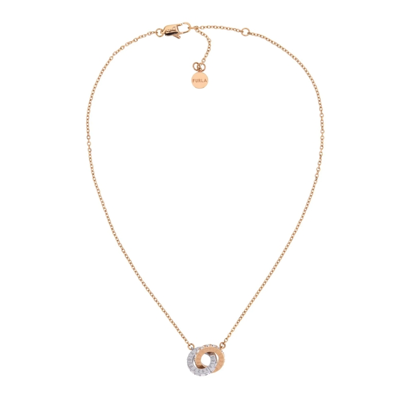 Furla Mittellange Halskette Necklace Furla 1927 rosa