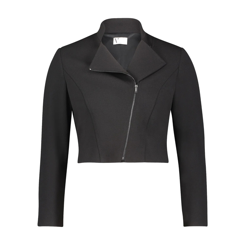 Vera Mont Blazer Bikerjacke Schwarz