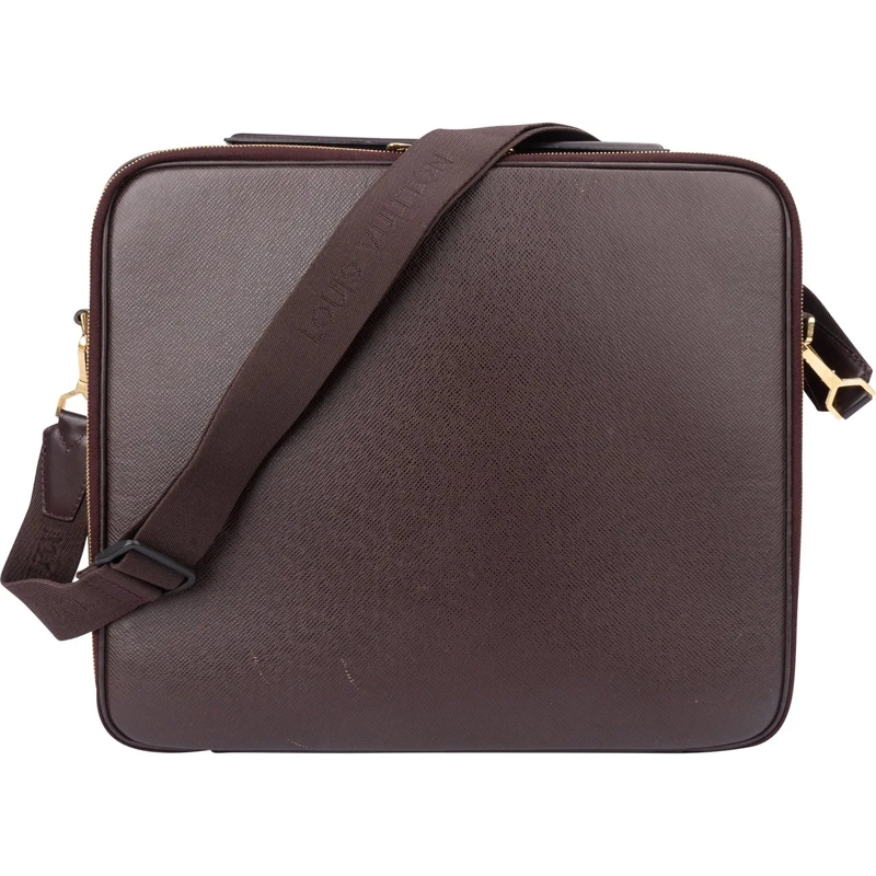 Louis Vuitton Schultertasche Louis Vuitton Taiga Leather Odessa Business Handba mehrfarbig