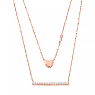 Michael kors necklace rose cheap gold uk