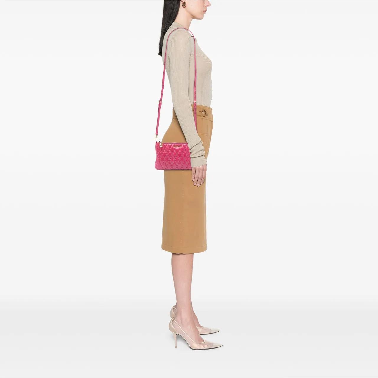 Thumbnail - Miu Miu Hobo Bags - Matelasse Lambskin Leather Crossboy - Gr. unisize - in Gold - für Damen