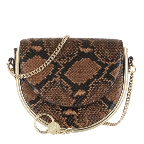 See By Chloé Even Clutch Coconut Brown Crossbody Bag