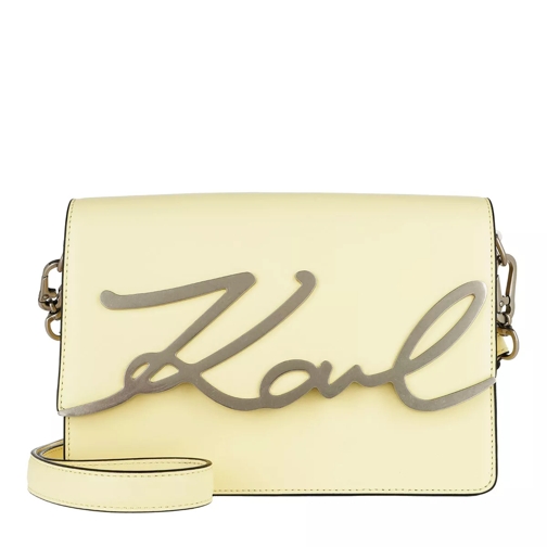 Karl Lagerfeld K/Signature Shoulderbag Lemon Crossbody Bag