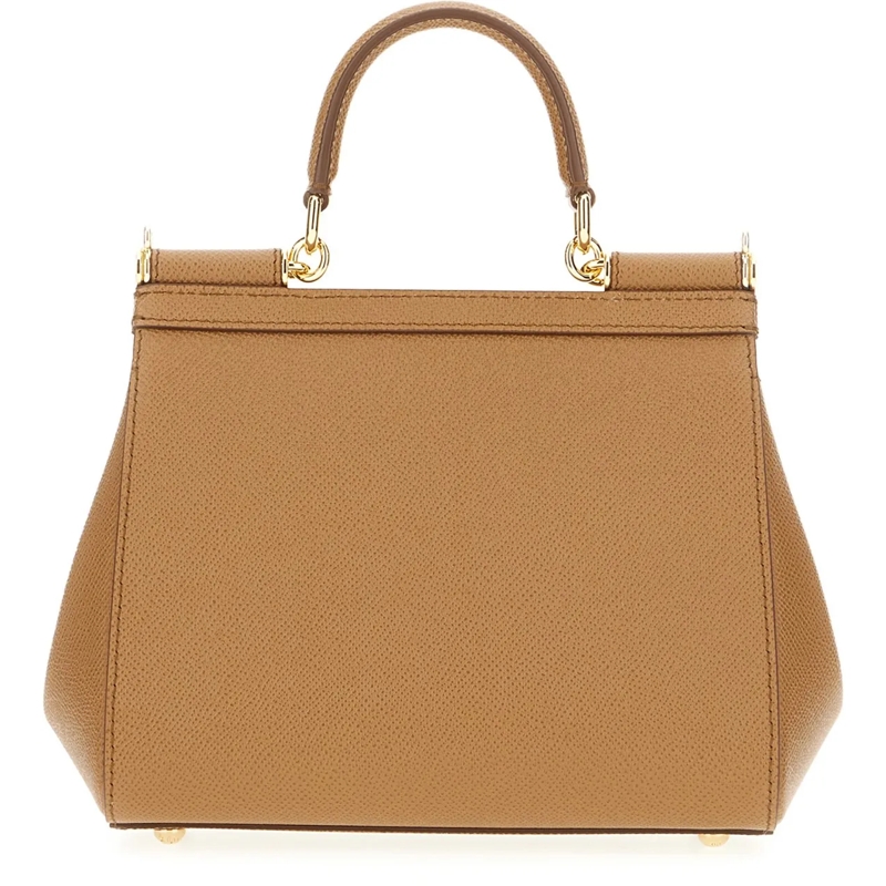Dolce&Gabbana Tote Dolce&gabbana Biscuit leather medium Sicily handba braun(Image 3)