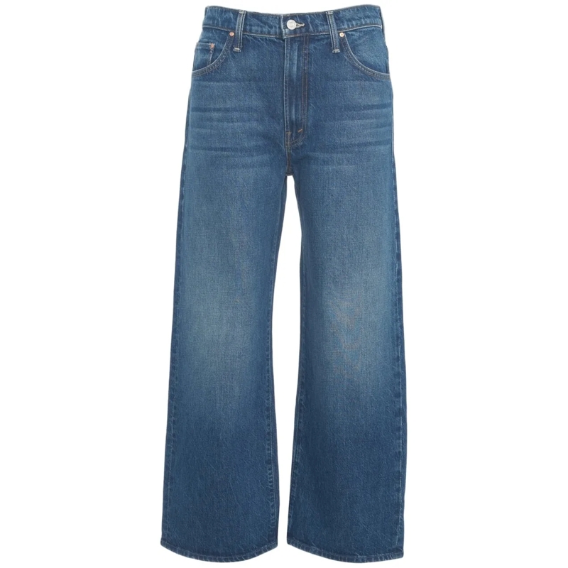 Mother Jeans à jambe droite Wide Leg Jeans 'The Dodger' blau