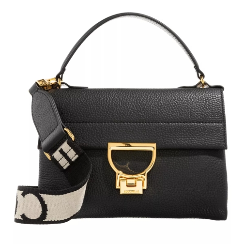 Coccinelle Arlettis Signature Noir Satchel