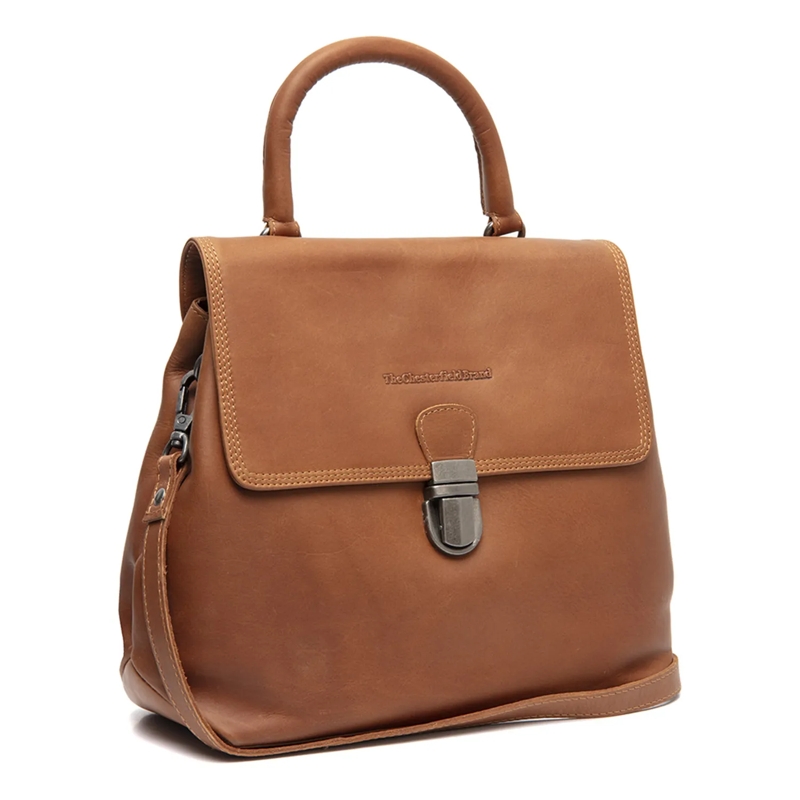 The Chesterfield Brand Satchel Schultertasche Kognak