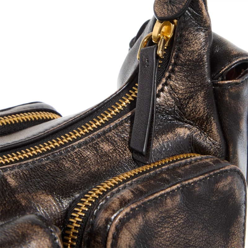 Miu Miu Hobo Bag Nappa Vintage Old Pocket Sabbia Caffee(Image 4)