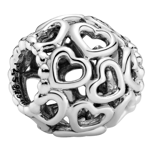 Pandora All Over-Herzen Charm Sterling silver Ciondolo