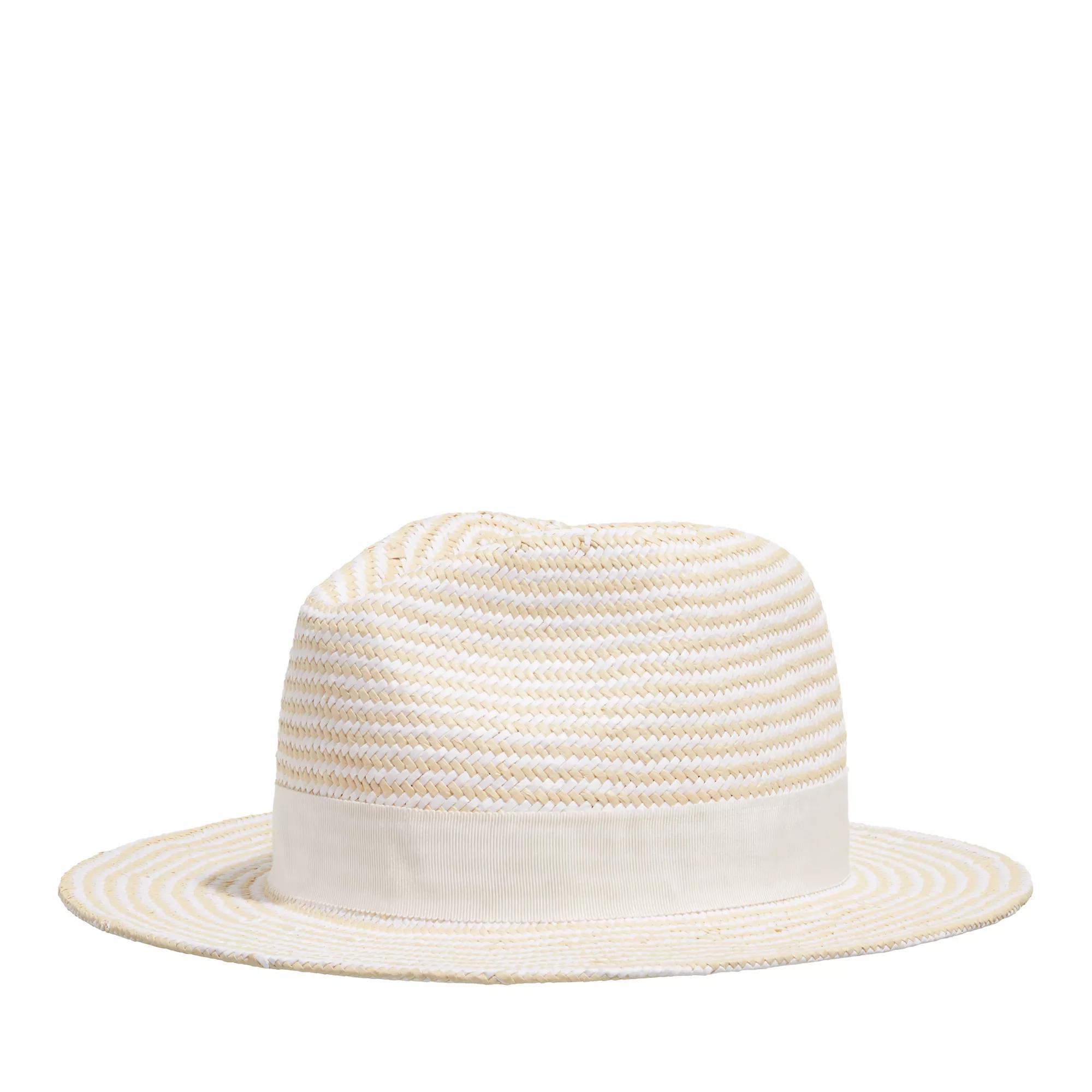 Kate Spade New York Two Tone Fedora White Fedora