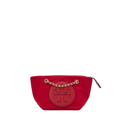 Tory Burch Ella Small Chain Crossbody Bag Red Schoudertas