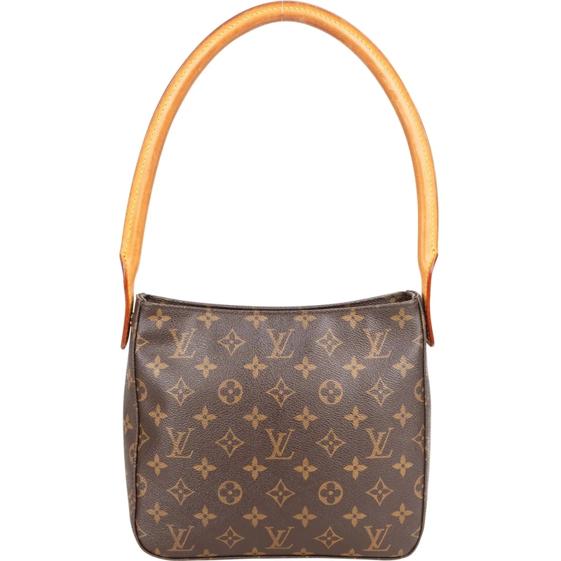 Louis Vuitton Tote Louis Vuitton Canvas Monogram Looping MM Shoulder  braun