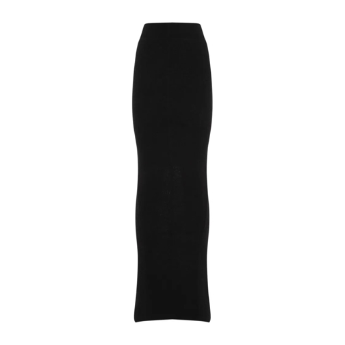 Rick Owens Minirokken Pillar Skirt Black