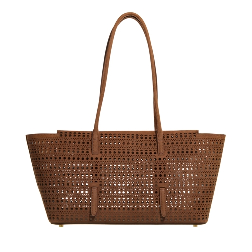 Alaia Schultertasche Neo Mina 32 Terre D'Ombre