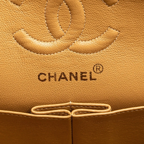 Chanel Sac à bandoulière 1996-1997 Small Classic Lambskin Double Flap braun (Image 19)