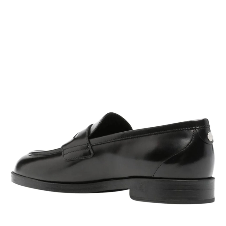 All black bally shoes on sale