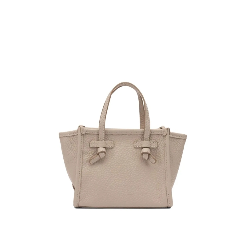 Gianni Chiarini Sac à bandoulière Textured Leather Handbag With Detachable Strap Neutrals