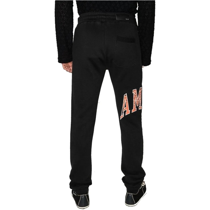 Amiri Amiri Bandana Sweatpants schwarz Trainingshosen