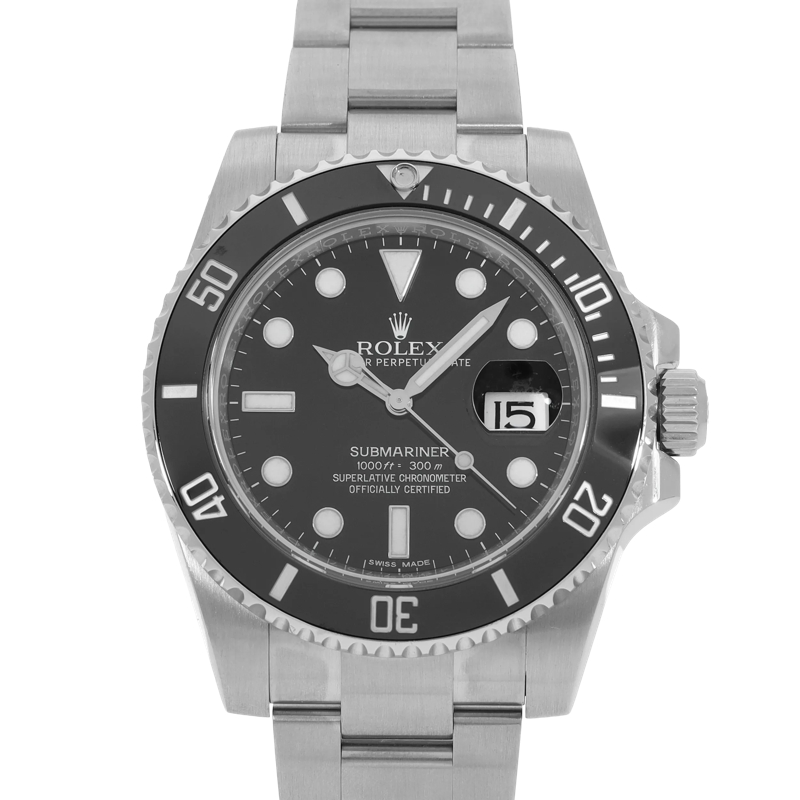 Rolex Automatikuhr Submariner Schwarz
