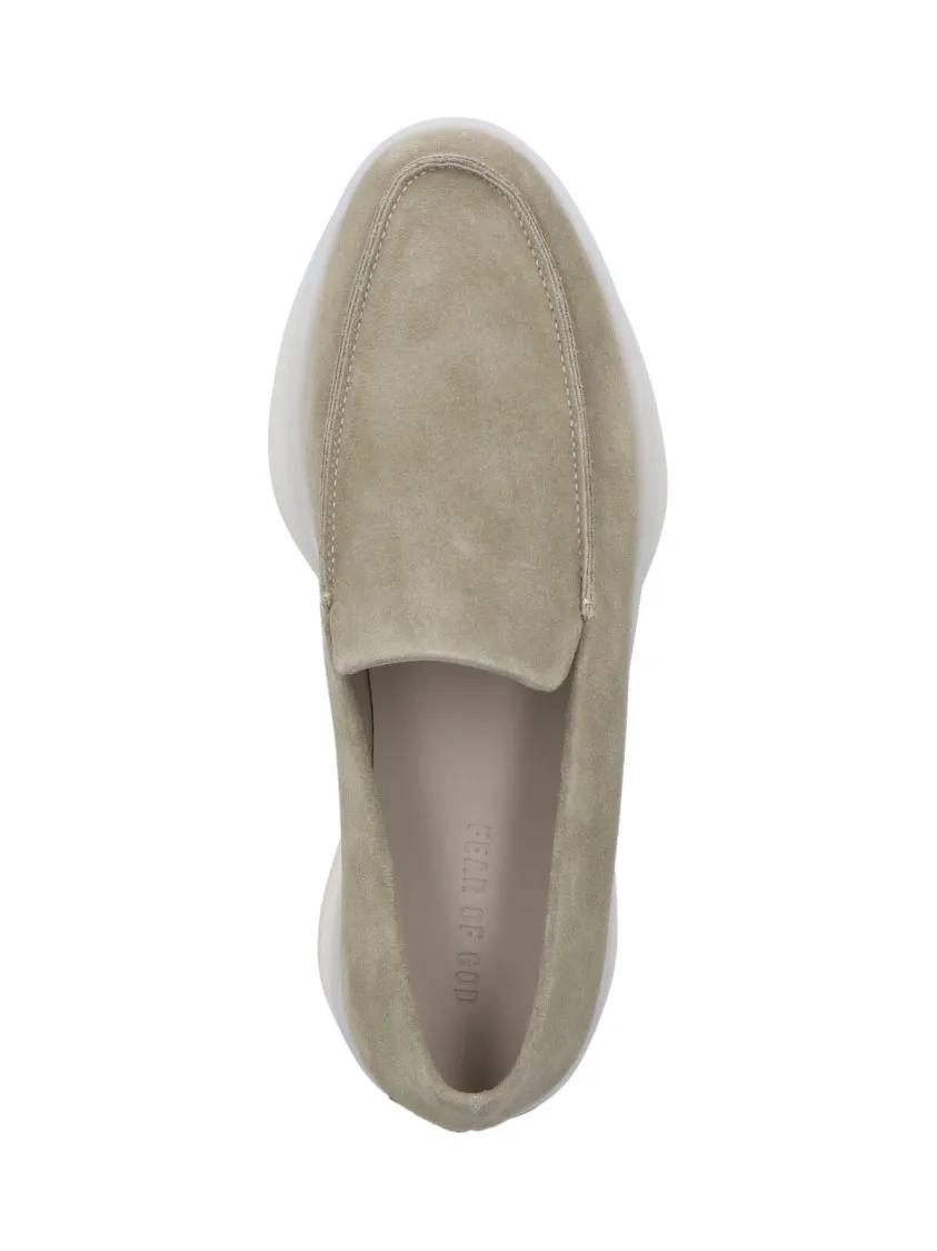 Thumbnail - FEAR OF GOD Loafer - Suede Loafers – Grey - Gr. 46 (EU) - in Grau - für Damen
