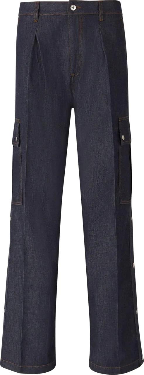 Thumbnail - Burberry - Denim Cargo Trousers - Größe 28 - bunt