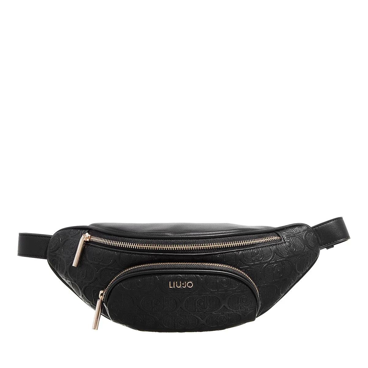 LIU JO Bauchtaschen - M Bum Bag - Gr. ONE - in Schwarz - für Damen