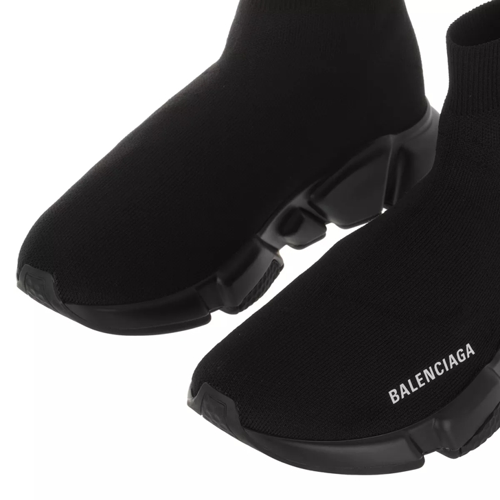 Black on black balenciaga speed outlet trainer