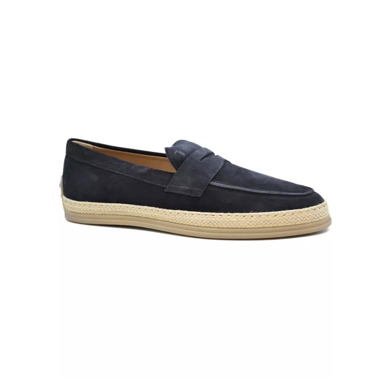Tod's Loafer Suede Loafers Blue