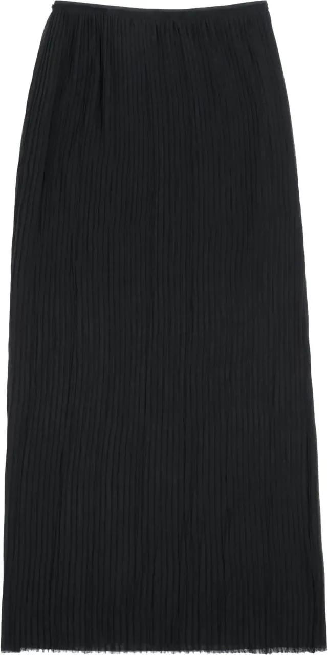 Thumbnail - MM6 Maison Margiela - Long Skirt Black - Größe L - schwarz