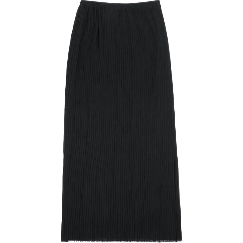 Maison Margiela Midirock Long Skirt Black schwarz