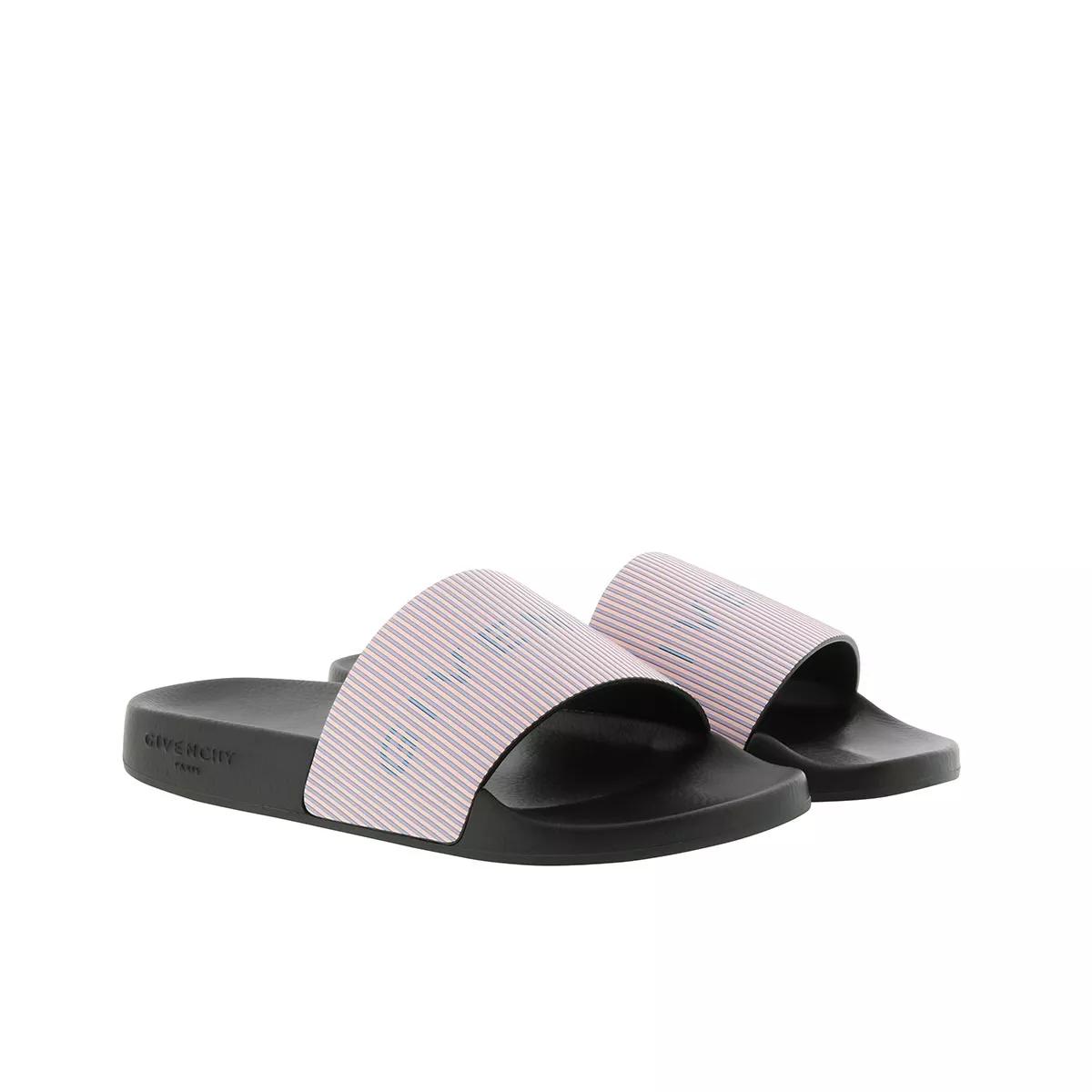 Pink and black givenchy slides sale